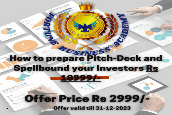 course | Pitch deck - Executive summary preparation